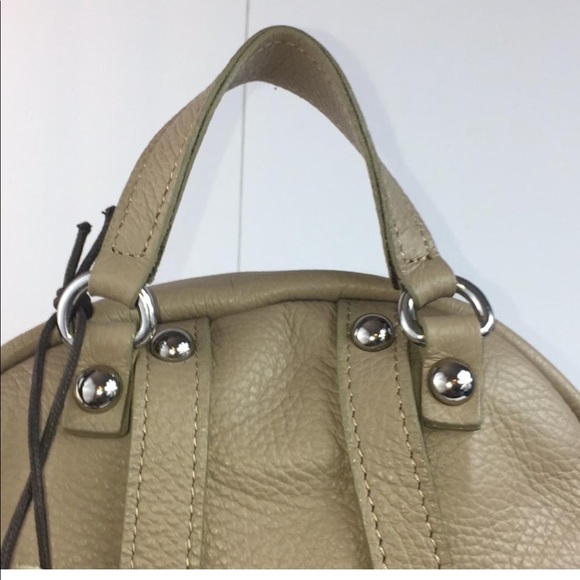 Valentina made in Italy pebble leather backpack - Picture 7 of 8